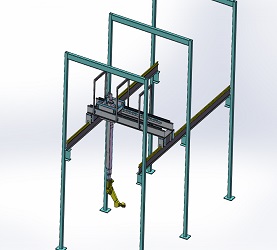 龍門8軸噴涂機器人7
