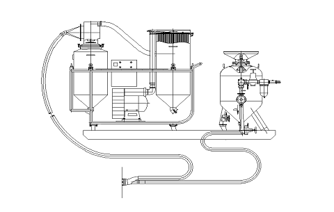 分體式環保回收噴砂機1