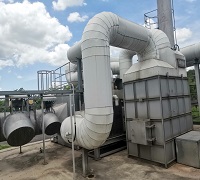 直接燃燒廢氣處理系統