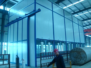 水旋噴漆房室體