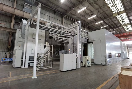 靜電噴粉房產線